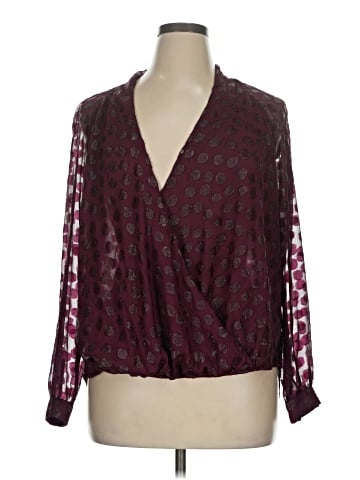 Jennifer Lopez Long Sleeve Blouse (view 1)