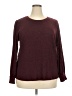 Fever Burgundy Pullover Sweater Size 3X - photo 1