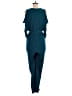 Emery Rose Solid Teal Blue Jumpsuit Size M (estimated) - photo 2