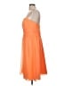 Alfred Angelo 100% Polyester Solid Orange Cocktail Dress Size 14 - photo 5