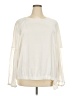 Remade 100% Polyester Ivory Long Sleeve Blouse Size 3X - photo 1