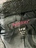 Pantology 100% Polyester Chevron-herringbone Black Blazer Size 14 - photo 6