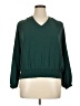 Nine Britton 100% Polyester Green Long Sleeve Blouse Size XL - photo 1