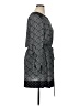 DR2 100% Polyester Paisley Gray Casual Dress Size XL - photo 4