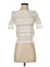 Club Monaco Ivory Short Sleeve Top Size XS - photo 1