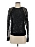 DKNY Black Long Sleeve Top Size S - photo 1