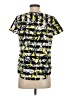 Peter Pilotto for Target 100% Polyester Yellow Short Sleeve Blouse Size S - photo 2