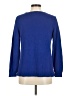 Karen Scott 100% Cotton Blue Pullover Sweater Size M - photo 2