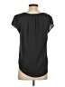 H&M Conscious 100% Polyester Black Short Sleeve Blouse Size 2 - photo 2