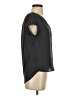 H&M Conscious 100% Polyester Black Short Sleeve Blouse Size 2 - photo 4