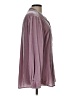 Eileen Fisher Purple Long Sleeve Blouse Size L - photo 4