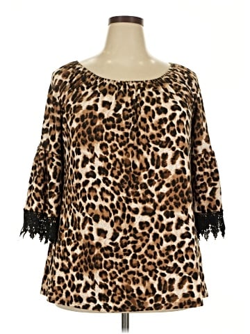 Lilypad 3/4 Sleeve Blouse (view 1)