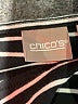 Chico's 100% Cotton Stripes Black Short Sleeve Turtleneck Size Sm (0) - photo 7