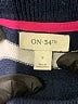 On 34th Stripes Blue Turtleneck Sweater Size S - photo 7