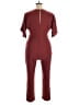 Harlyn Solid Burgundy Jumpsuit Size XL - photo 2