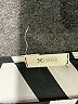 Everly 100% Polyester Chevron-herringbone Black 3/4 Sleeve Blouse Size M - photo 7
