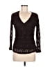 Covington Black 3/4 Sleeve Top Size M - photo 1
