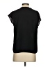 Cliche 100% Polyester Black Short Sleeve Blouse Size S - photo 2