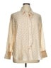 H&M Polka Dots Ivory Long Sleeve Blouse Size XL - photo 1