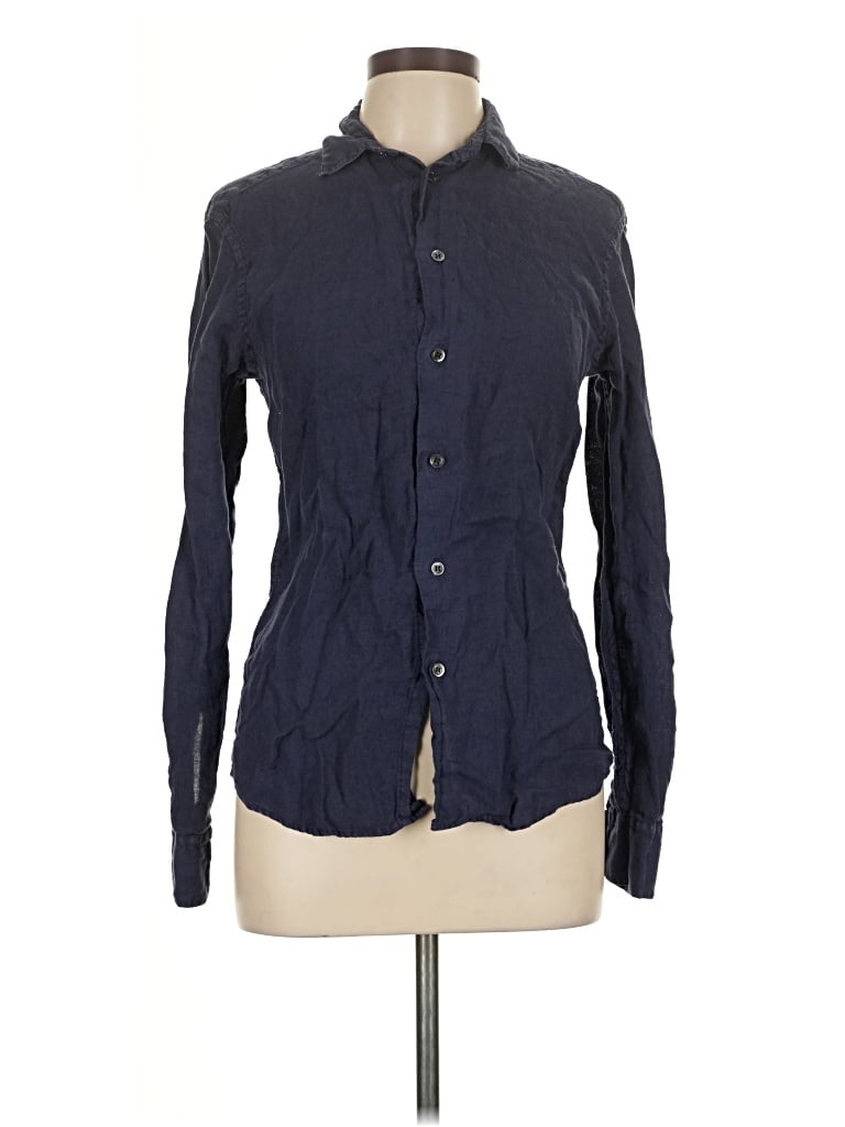 Pre-owned Barena Venezia Long Sleeve Button Down Shirt In Blue