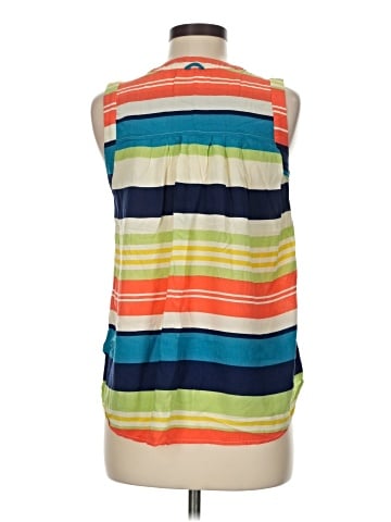 Maeve Sleeveless Button-Down Shirt (view 2)