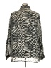 Selene Sport 100% Polyester Animal Print Silver Long Sleeve Blouse Size 3X - photo 2