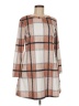 Ofeefan Plaid Tan Casual Dress Size M - photo 1