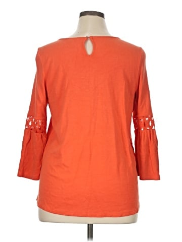 Crown & Ivy 3/4 Sleeve T-Shirt (view 2)