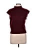 Unbranded 100% Polyester Burgundy Sweater Vest Size L - photo 1