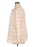 Talbots 100% Cotton Stripes Orange 3/4 Sleeve Button-Down Shirt Size 16w - photo 5