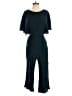 Zara Basic Solid Teal Jumpsuit Size S - photo 1