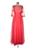 Unbranded Red Cocktail Dress Size M (estimated) - photo 1