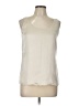 Unbranded Ivory Sleeveless Blouse Size 10 - photo 1