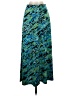 Jones Studio Print Blue Casual Skirt Size XS - photo 1