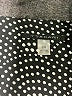 T Tahari 100% Polyester Polka Dots Black Long Sleeve Blouse Size L - photo 7