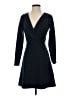 Ann Taylor LOFT Polka Dots Blue Casual Dress Size 2 - photo 1