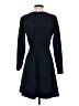 Ann Taylor LOFT Polka Dots Blue Casual Dress Size 2 - photo 2