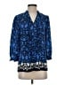 Banana Republic 100% Polyester Blue 3/4 Sleeve Blouse Size XS - photo 1