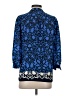 Banana Republic 100% Polyester Blue 3/4 Sleeve Blouse Size XS - photo 2
