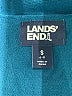 Lands' End 100% Cotton Stripes Multi Color Teal Cardigan Size S - photo 7