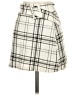 Zara Plaid Ivory Casual Skirt Size S - photo 1