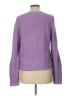 Derek Lam 10 Crosby Purple Wool Pullover Sweater Size L - photo 2