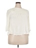 Torrid 100% Rayon Ivory 3/4 Sleeve Blouse Size 2X Plus (2) - photo 1