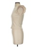 Zara Ivory Tan Short Sleeve Turtleneck Size S - photo 5