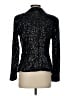 DKNY Solid Black Silk Blazer Size 2 - photo 2