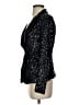 DKNY Solid Black Silk Blazer Size 2 - photo 5