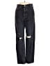 AGOLDE 100% Cotton Black Jeans Size 23 waist - photo 1