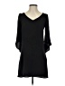 Milly Solid Black Casual Dress Size 0 - photo 1