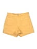 Everlane Solid Yellow Khaki Shorts Size 00 - photo 1