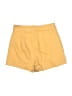 Everlane Solid Yellow Khaki Shorts Size 00 - photo 2